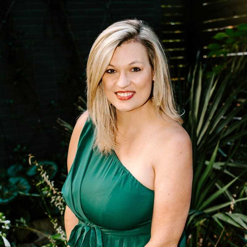 Portrait of Maria, a professional stylist at Bob Steele Salon, showcasing their expertise and style.
