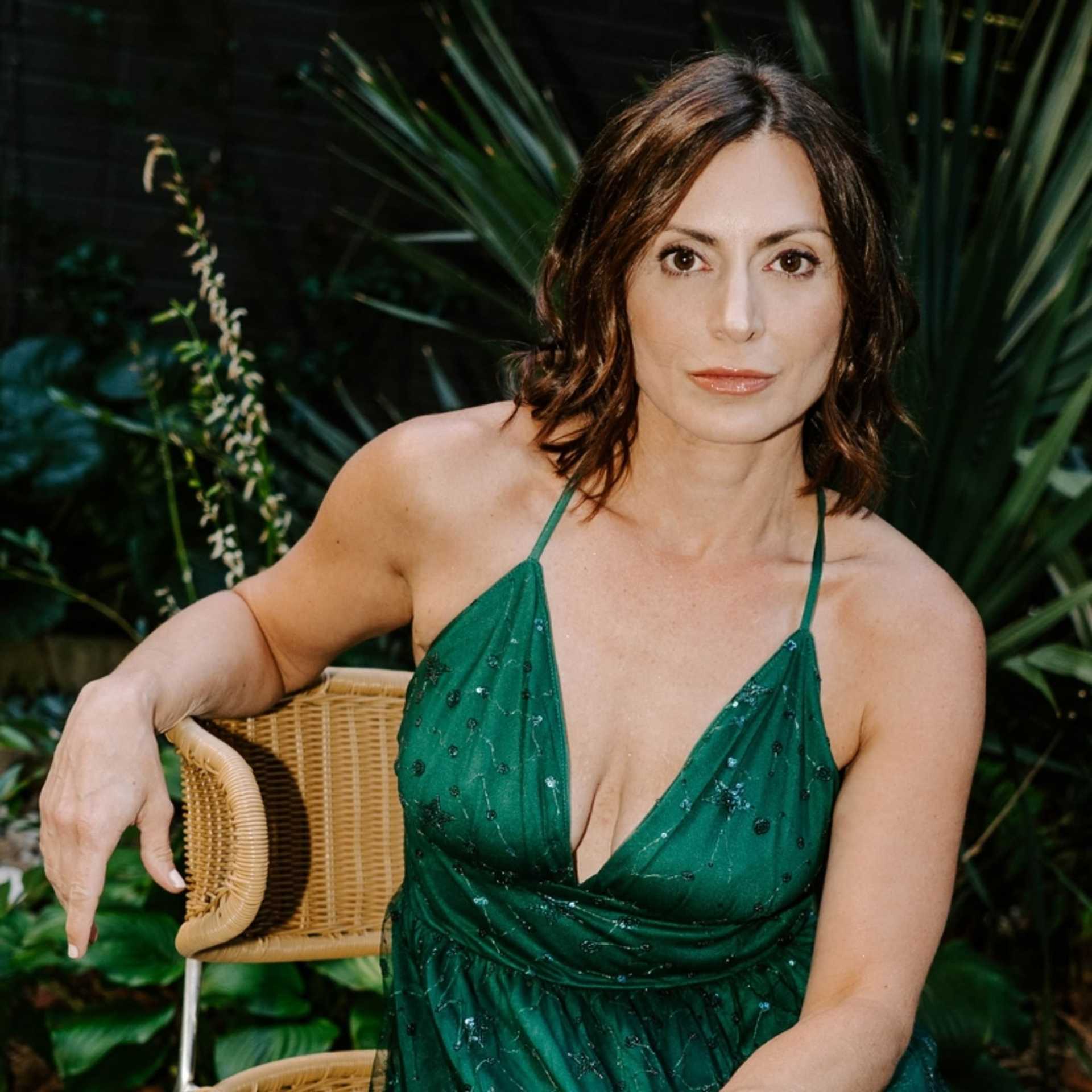 Portrait of Melanie, a professional stylist at Bob Steele Salon, showcasing their expertise and style.